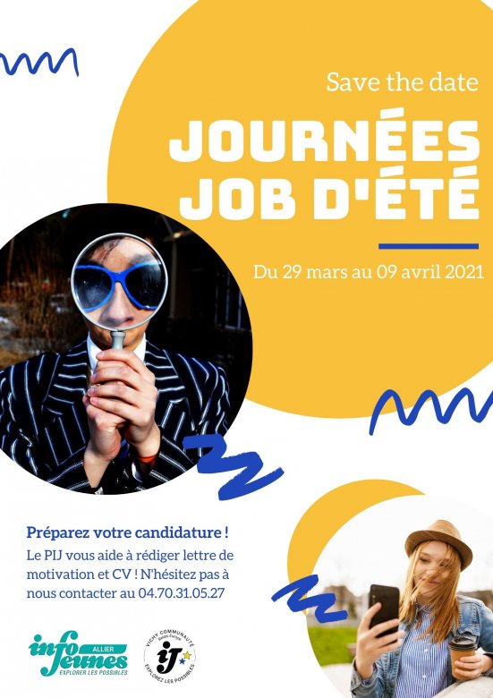 Affiche jobs d'été 2021