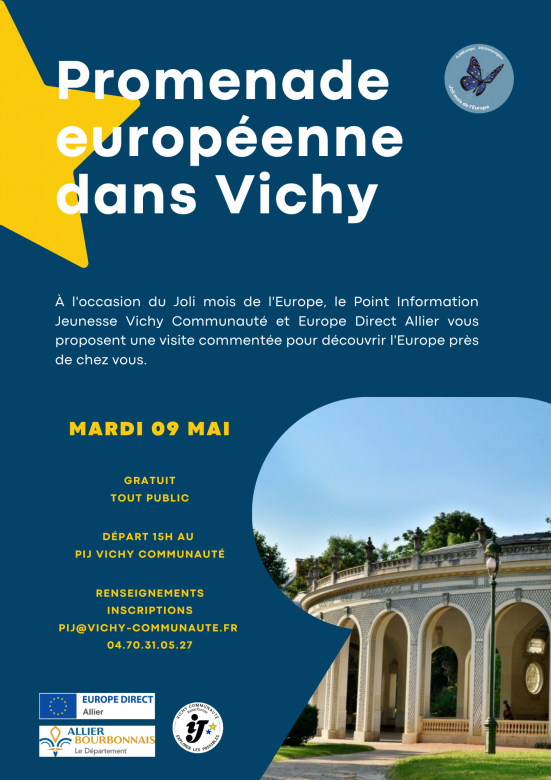 Promenade Européenne dans Vichy